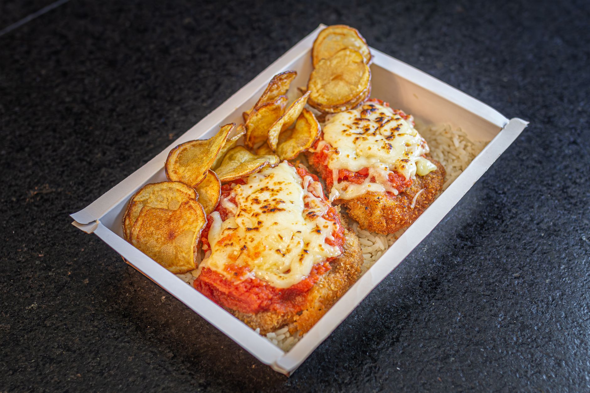 Plateaux repas équipe à Nanterre